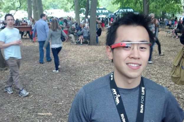 "Google Glass at Googa Mooga. I think I've seen everything I came for today."